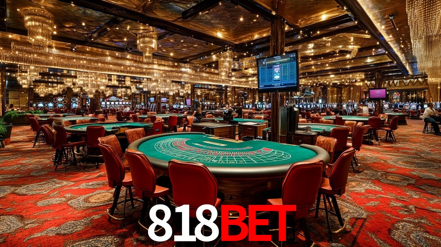 Sinta a adrenalina dos jogos de cassino com 818bet